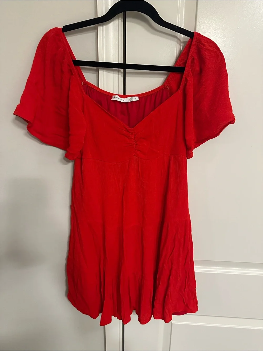 Altar'd State Red Mini Dress